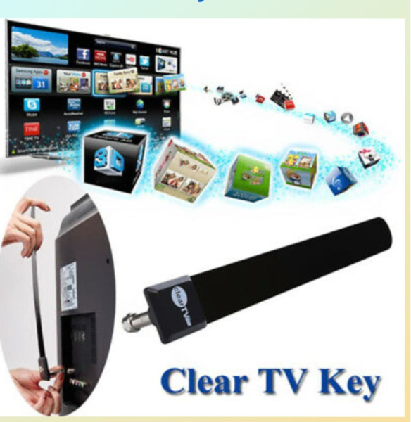 Антенна телевизионная Clear TV Key, блистер